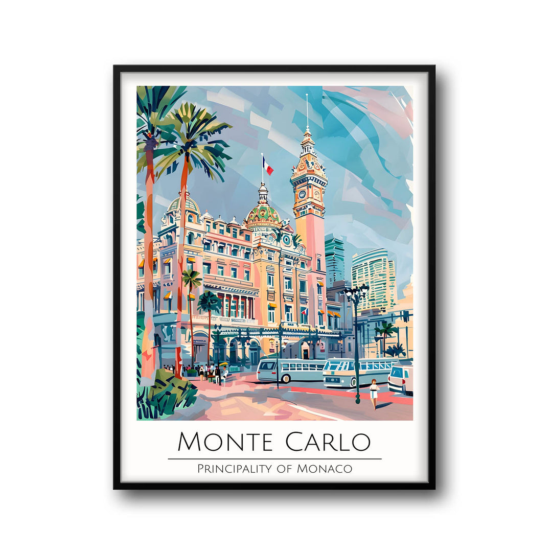 Monte Carlo - Cities Paintings