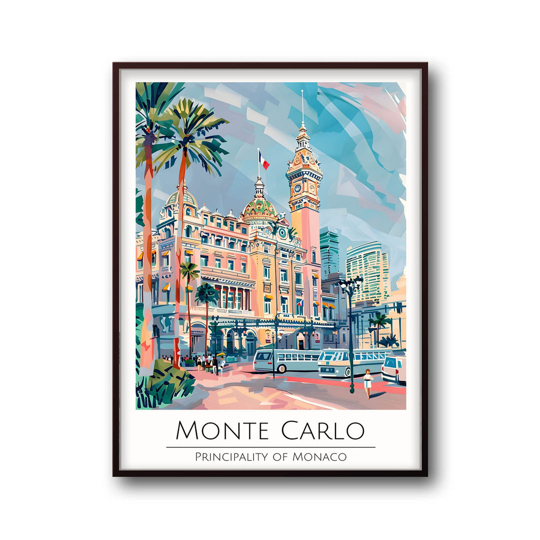 Monte Carlo - Cities Paintings