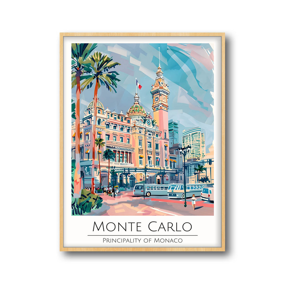 Monte Carlo - Cities Paintings