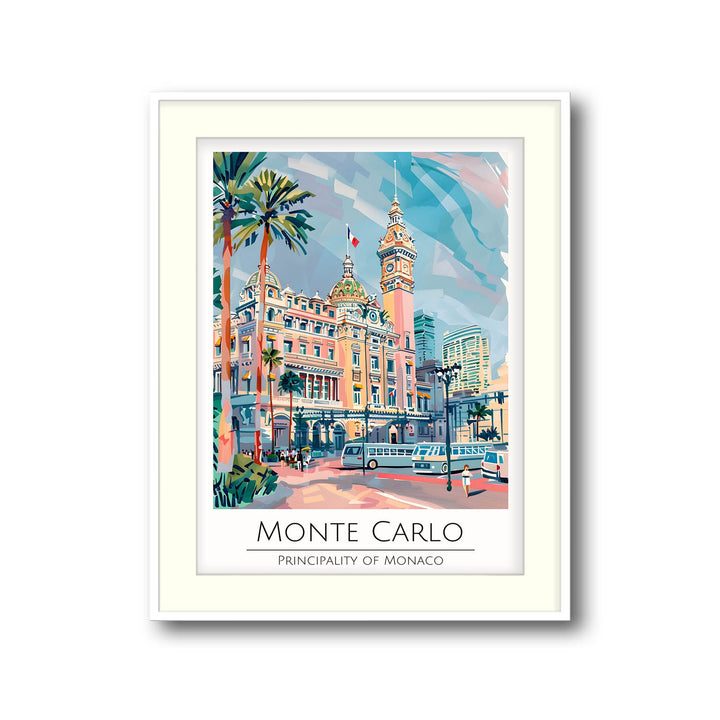 Monte Carlo - Cities Paintings