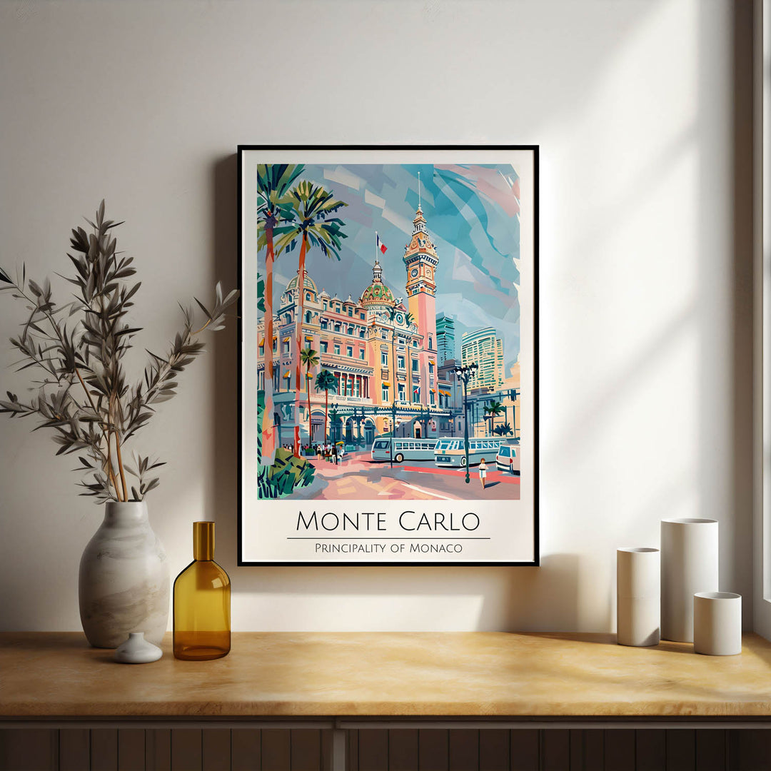 Monte Carlo - Cities Paintings