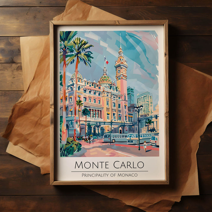 Monte Carlo - Cities Paintings