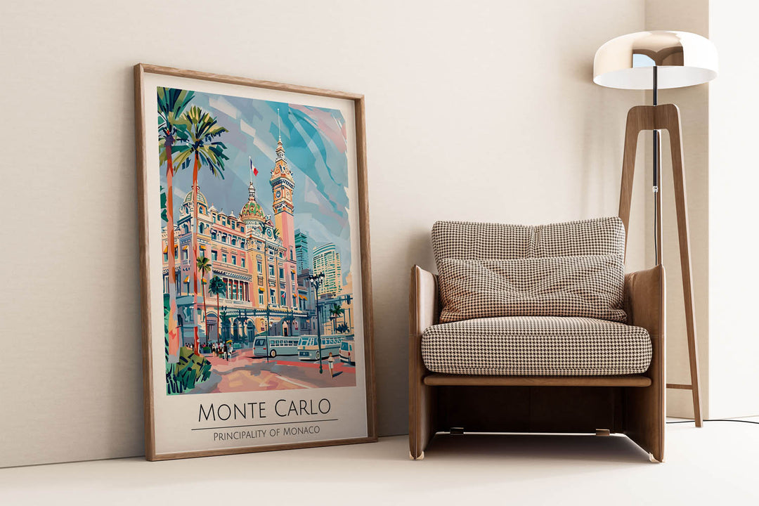 Monte Carlo - Cities Paintings