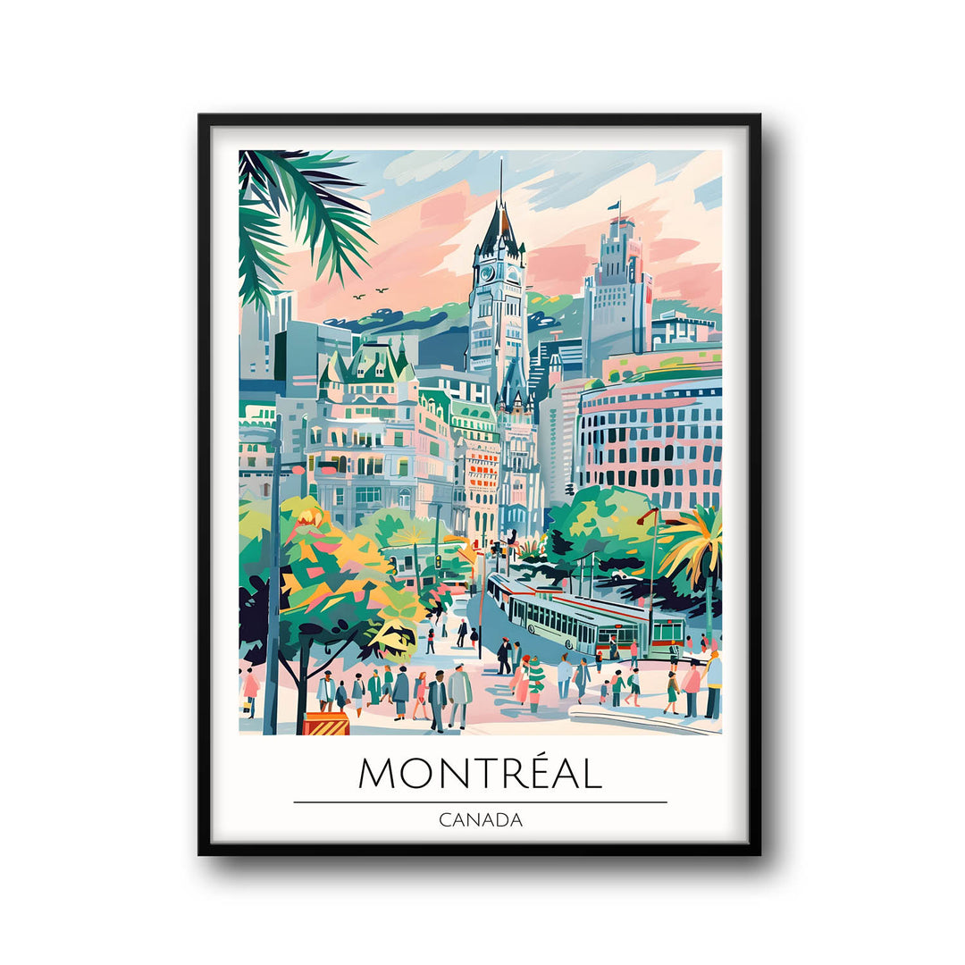 Montreal - Cities Paintings