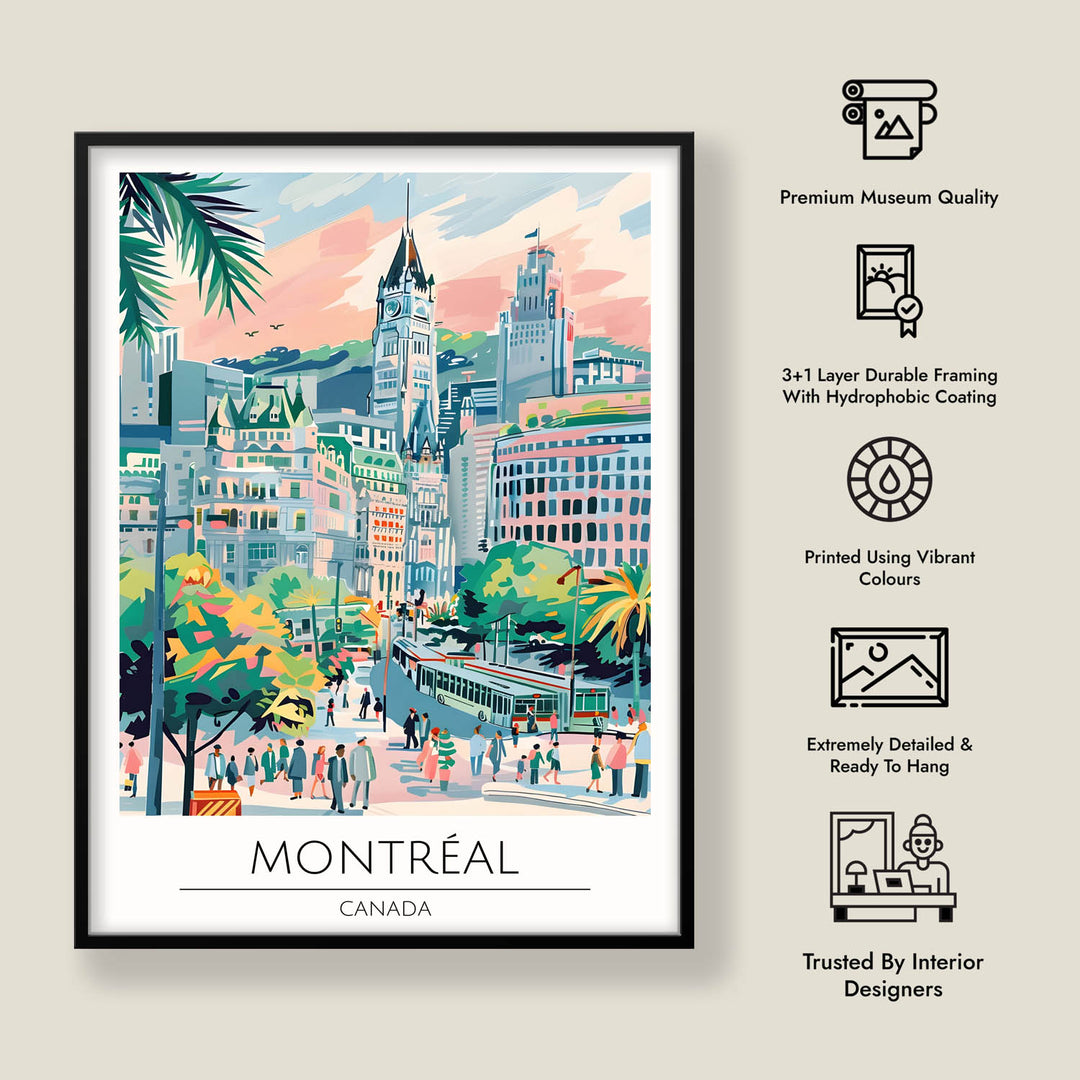 Montreal - Cities Paintings