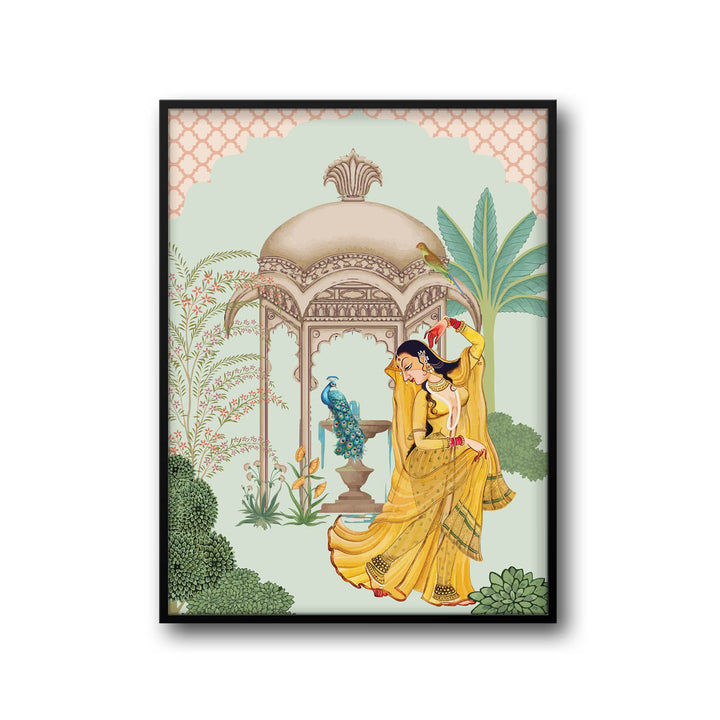 Dancing Woman - Mughal Art