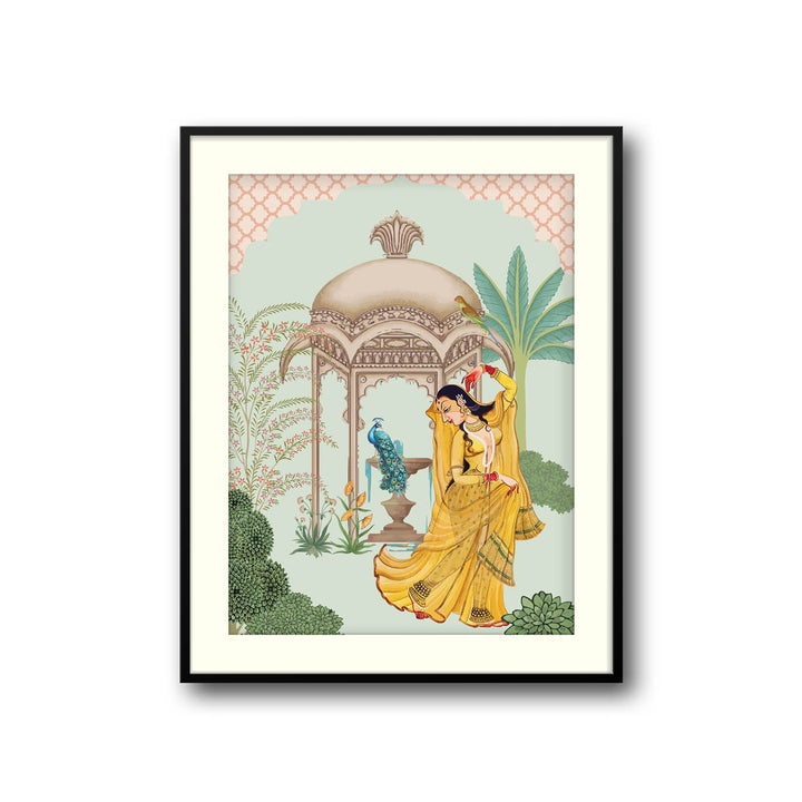 Dancing Woman - Mughal Art