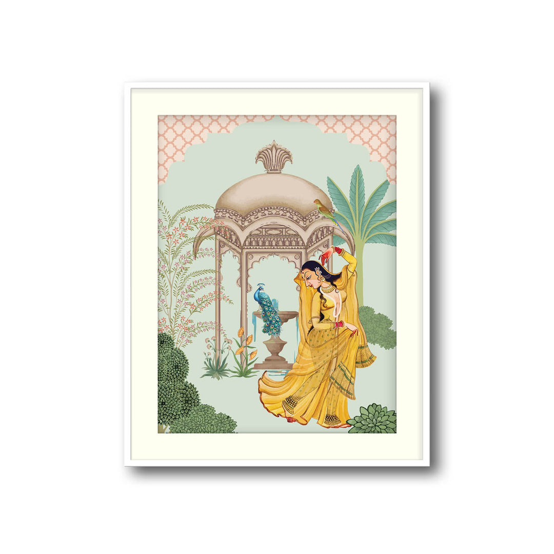 Dancing Woman - Mughal Art