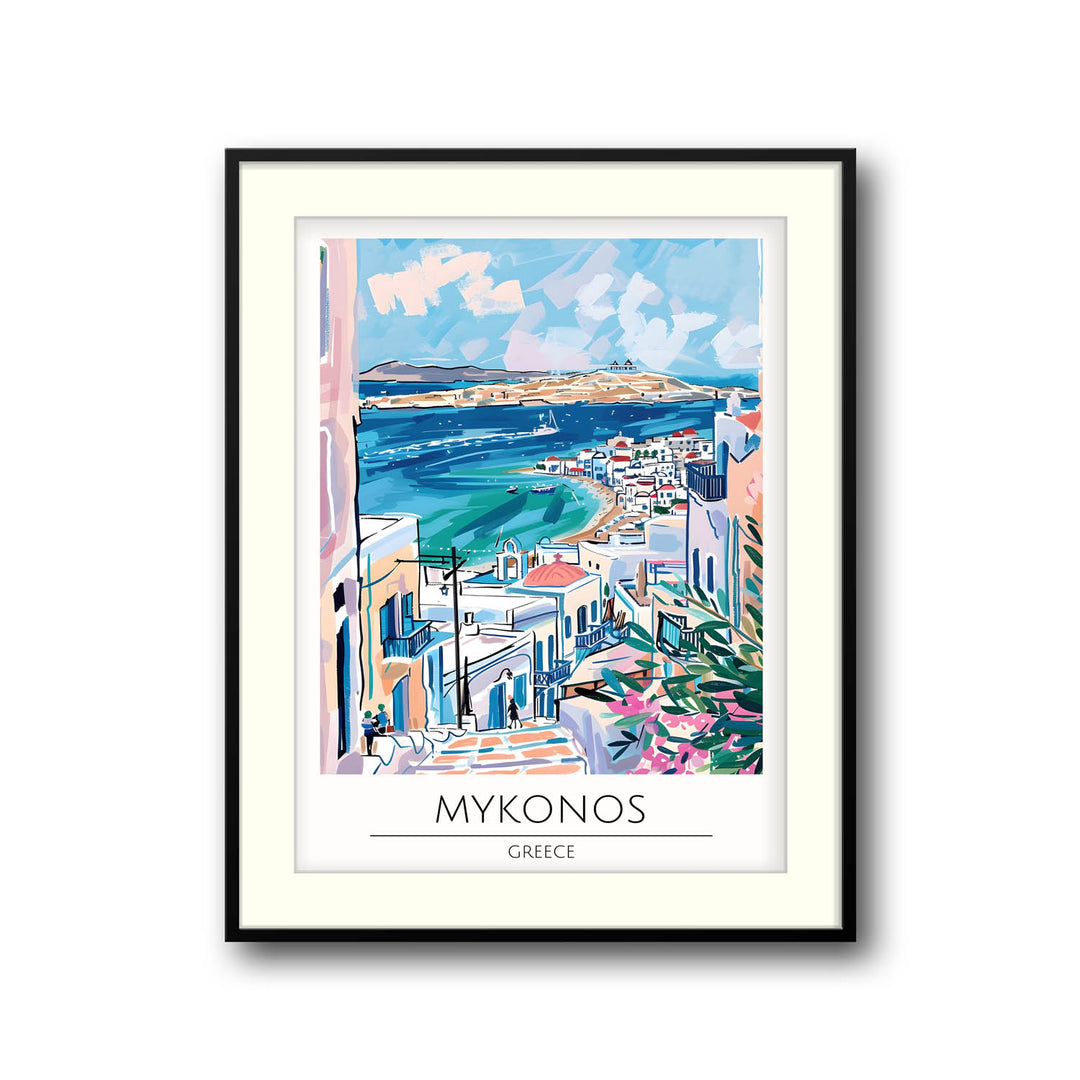 Mykonos | Greece - Cities Paintings