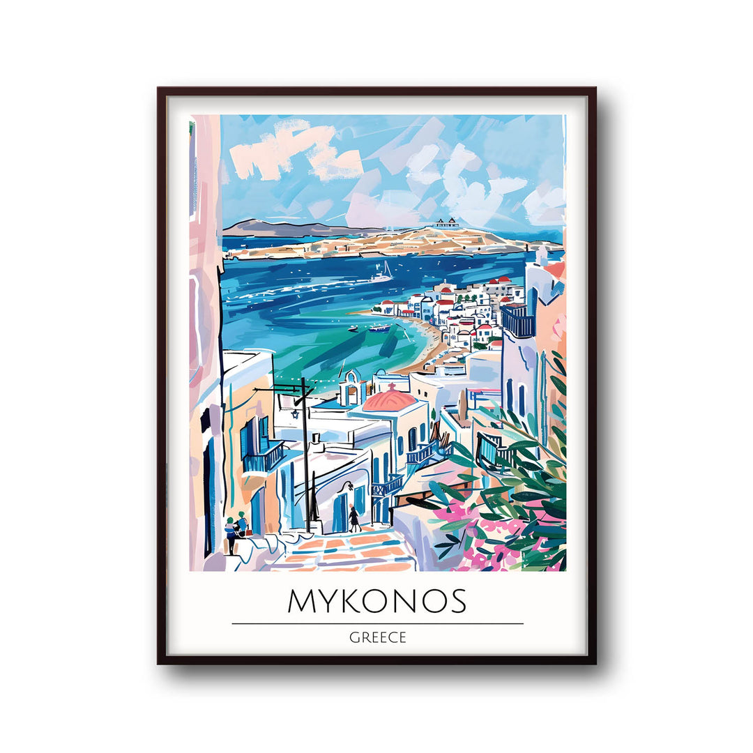 Mykonos | Greece - Cities Paintings