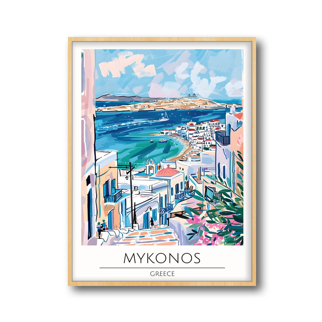 Mykonos | Greece - Cities Paintings