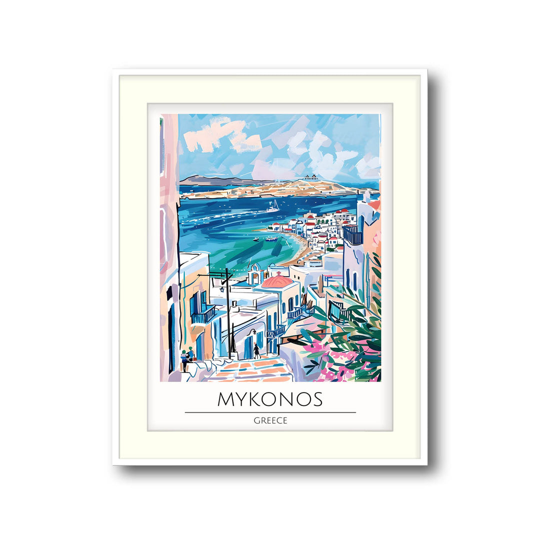 Mykonos | Greece - Cities Paintings