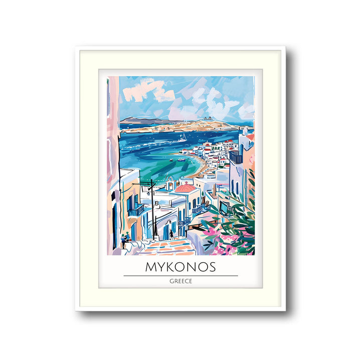 Mykonos | Greece - Cities Paintings