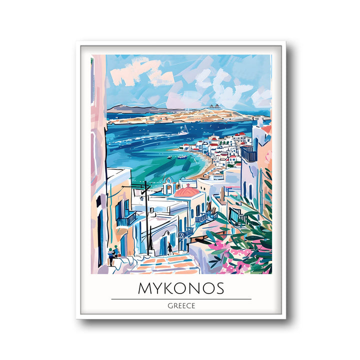 Mykonos | Greece - Cities Paintings