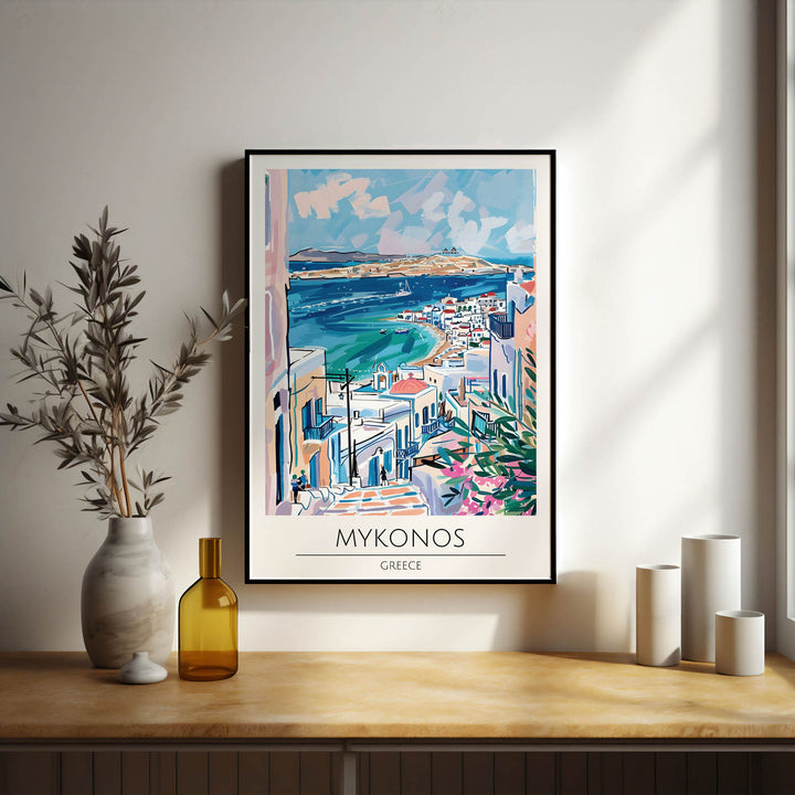 Mykonos | Greece - Cities Paintings