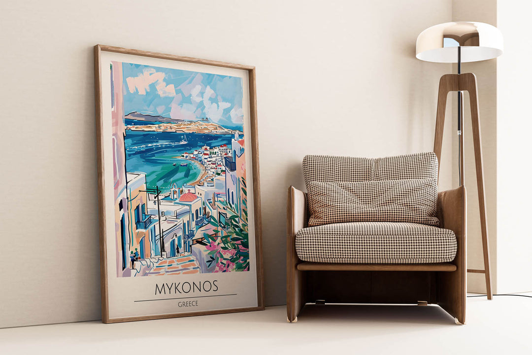 Mykonos | Greece - Cities Paintings