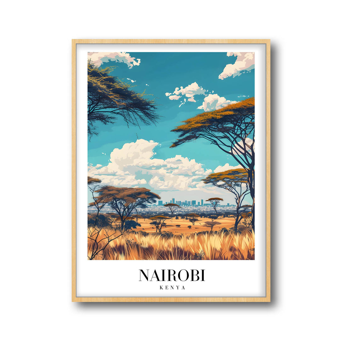 Nairobi | Kenya - Cities Paintings