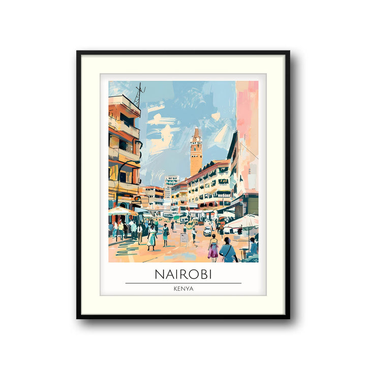 Nairobi - Cities Paintings