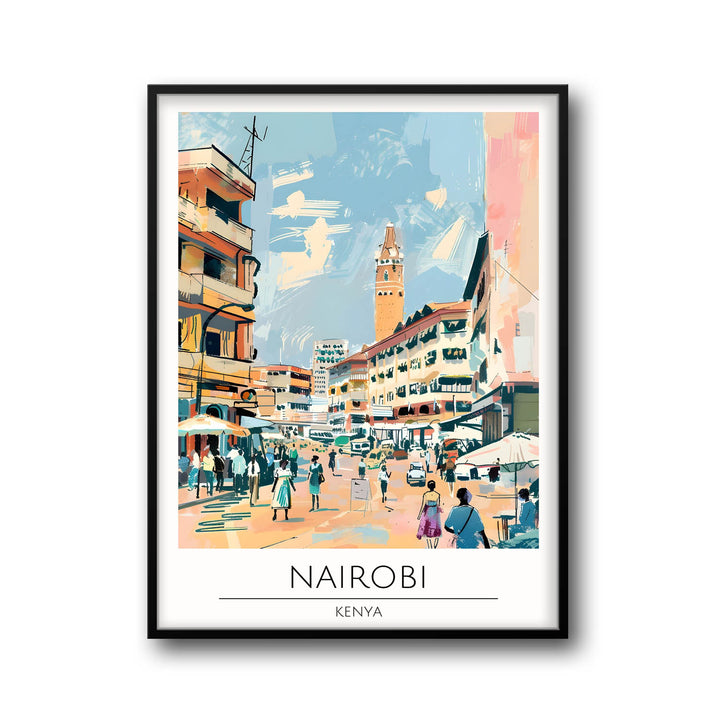 Nairobi - Cities Paintings