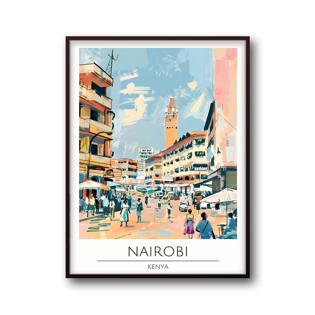 Nairobi - Cities Paintings