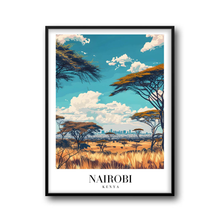 Nairobi | Kenya - Cities Paintings