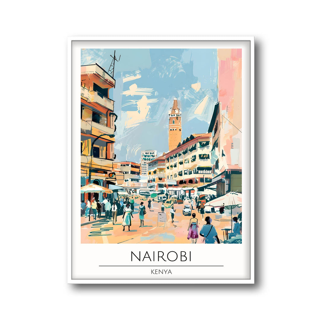 Nairobi - Cities Paintings