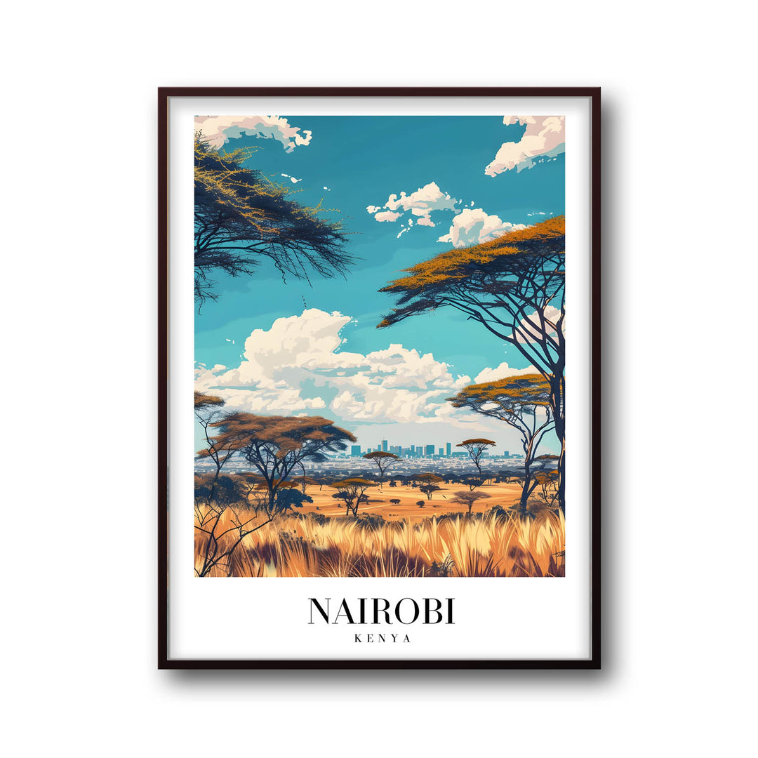 Nairobi | Kenya - Cities Paintings