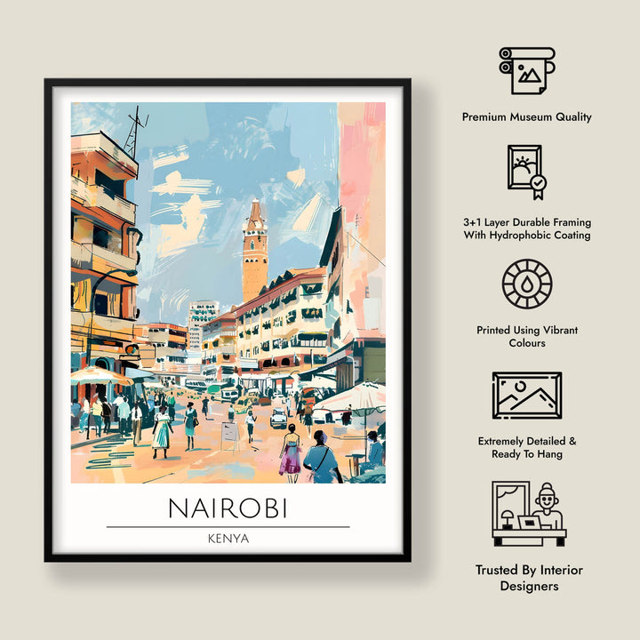 Nairobi - Cities Paintings