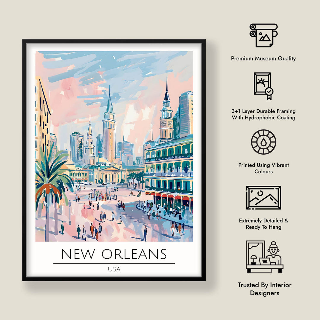 New Orleans - Cities Paintings