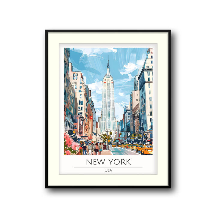 New York - Cities Paintings