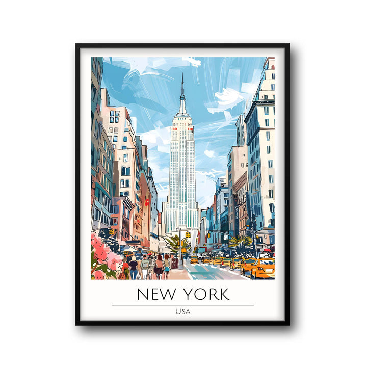 New York - Cities Paintings