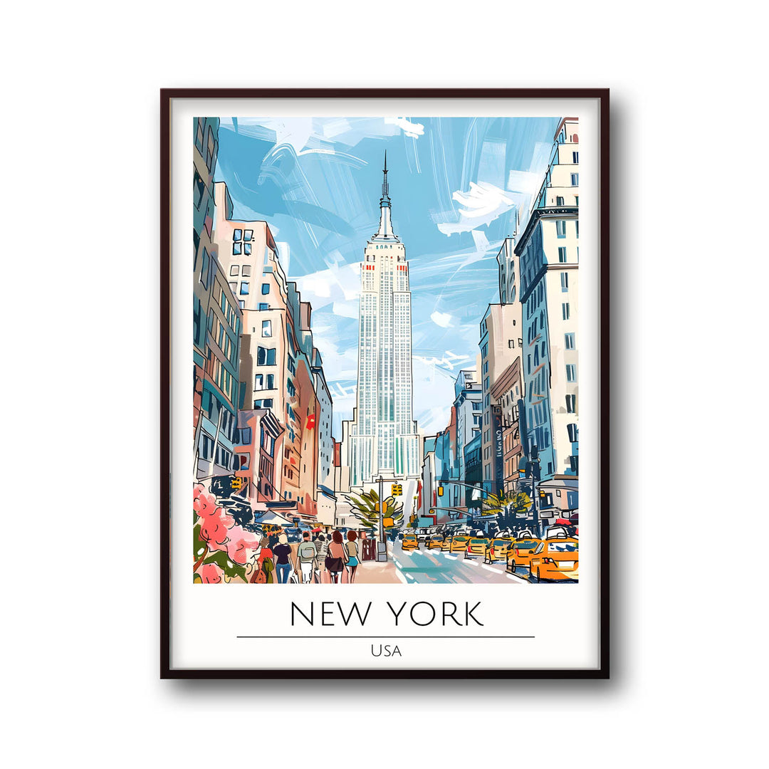 New York - Cities Paintings