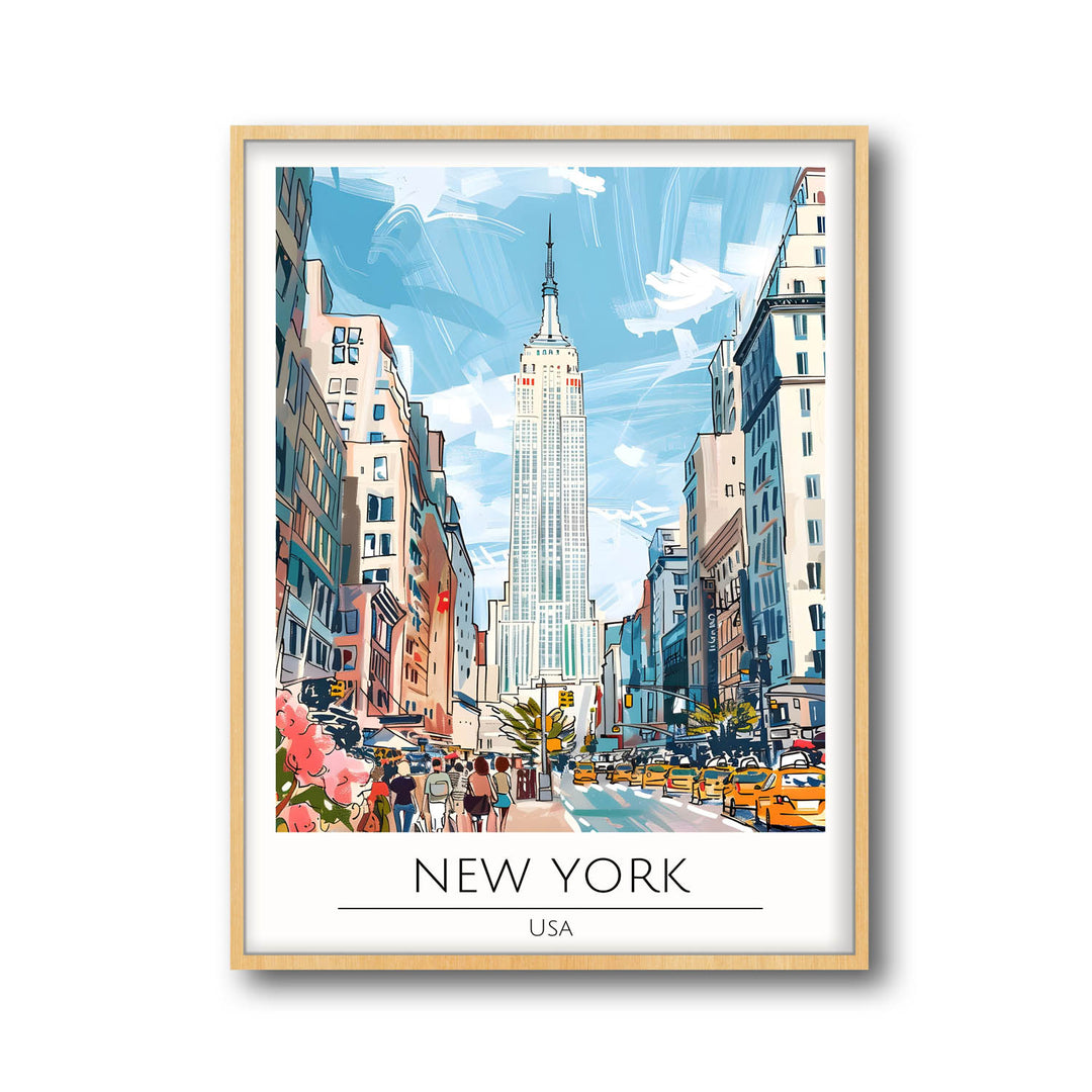 New York - Cities Paintings