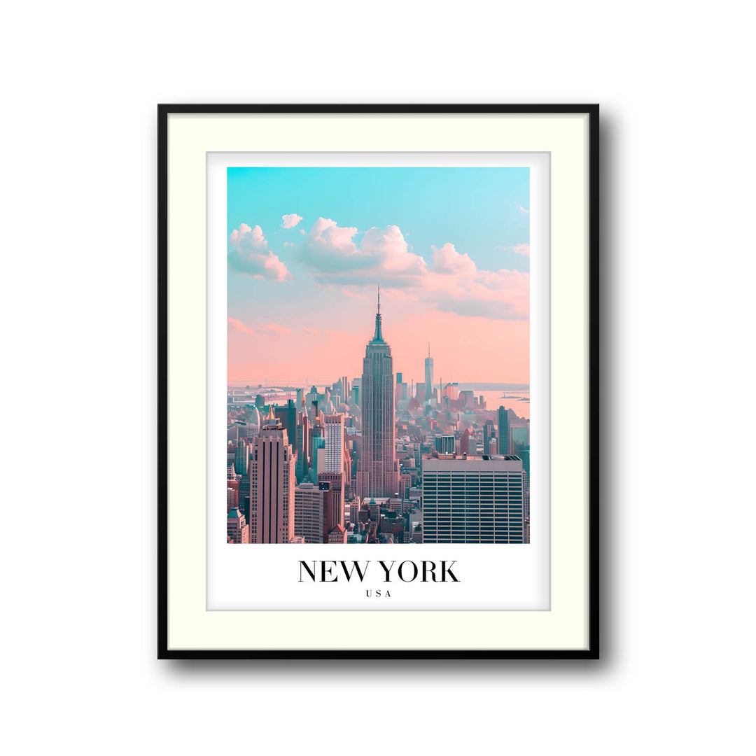 New York Cityscape - Cities Paintings