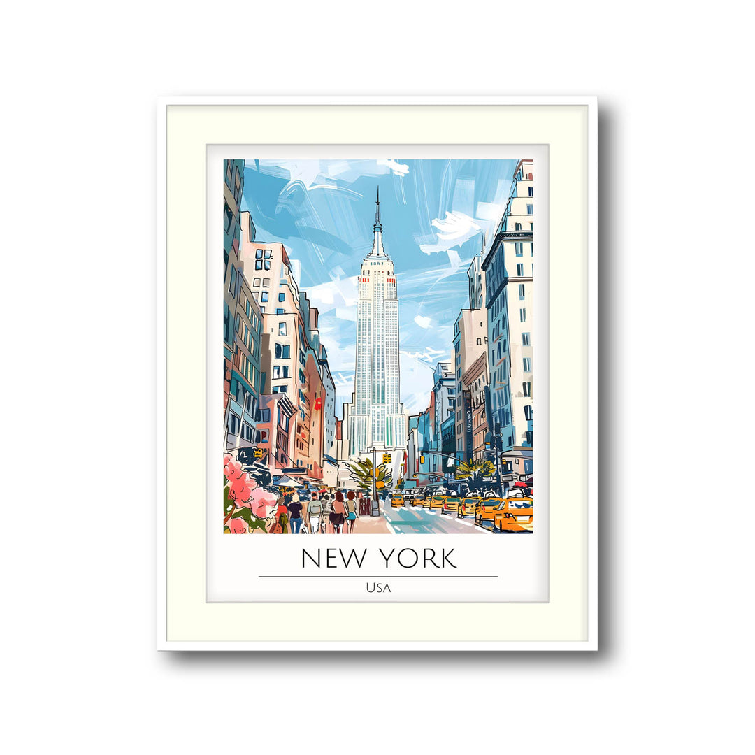 New York - Cities Paintings