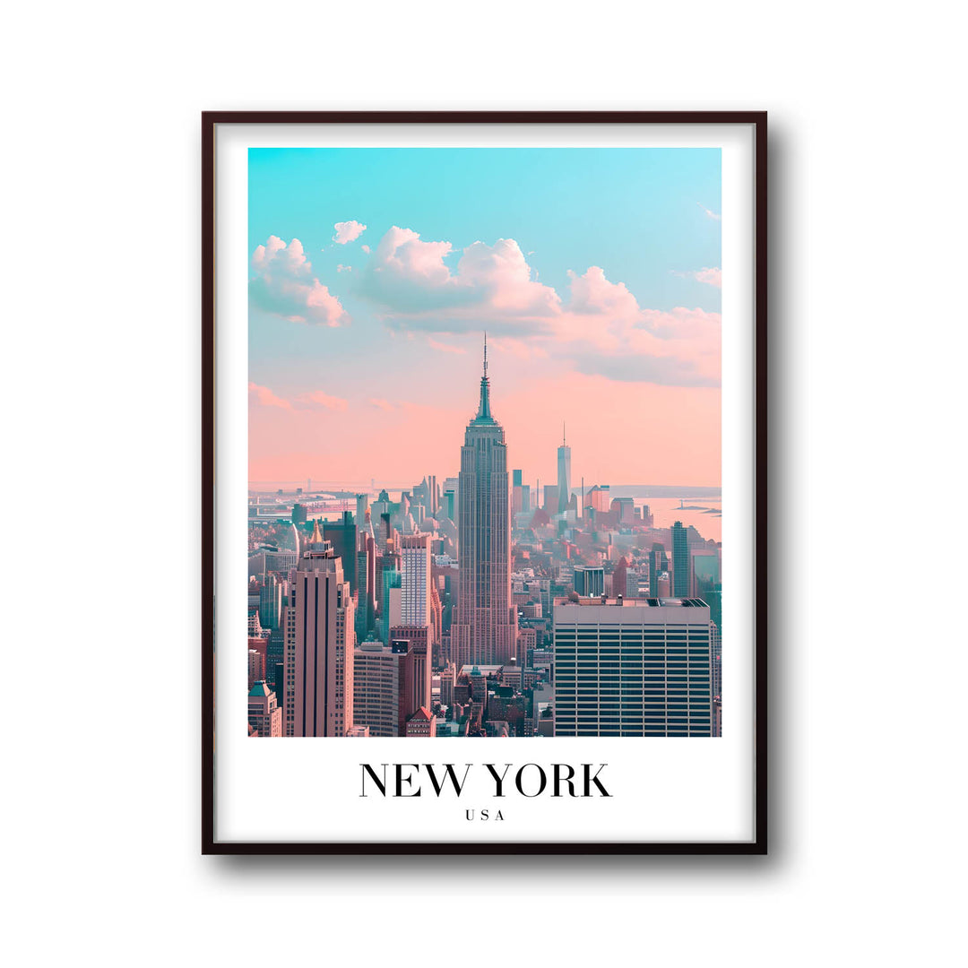 New York Cityscape - Cities Paintings