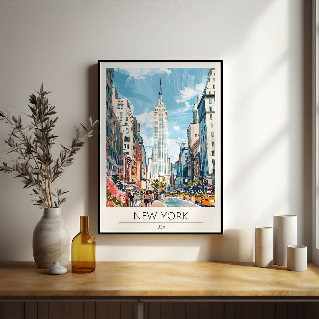 New York - Cities Paintings