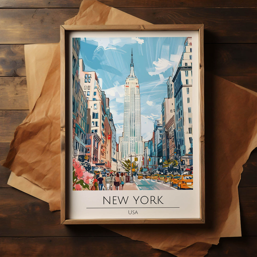 New York - Cities Paintings