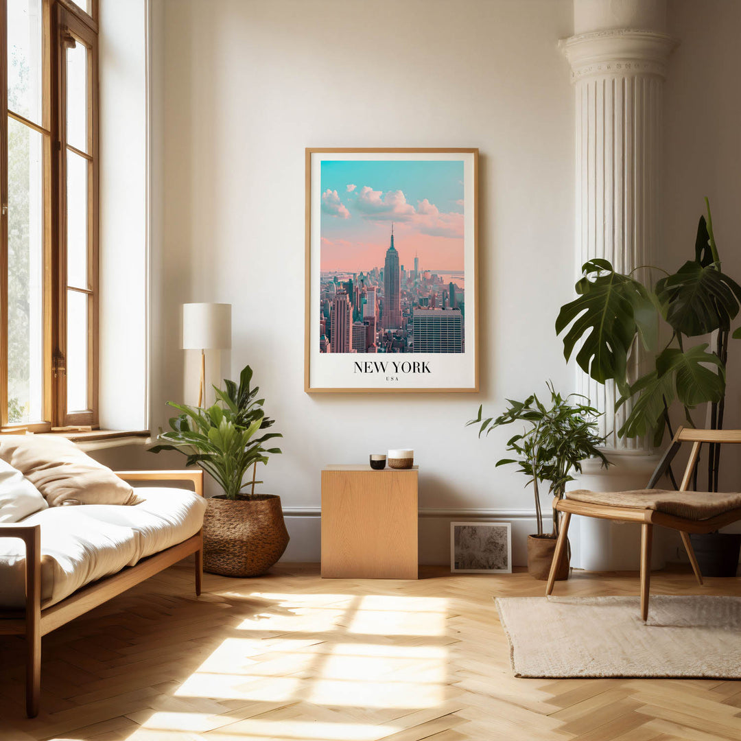 New York Cityscape - Cities Paintings