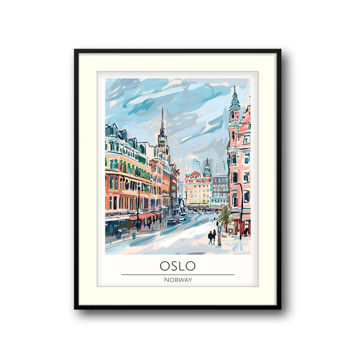 Oslo - Cities Paintings