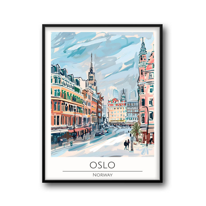 Oslo - Cities Paintings