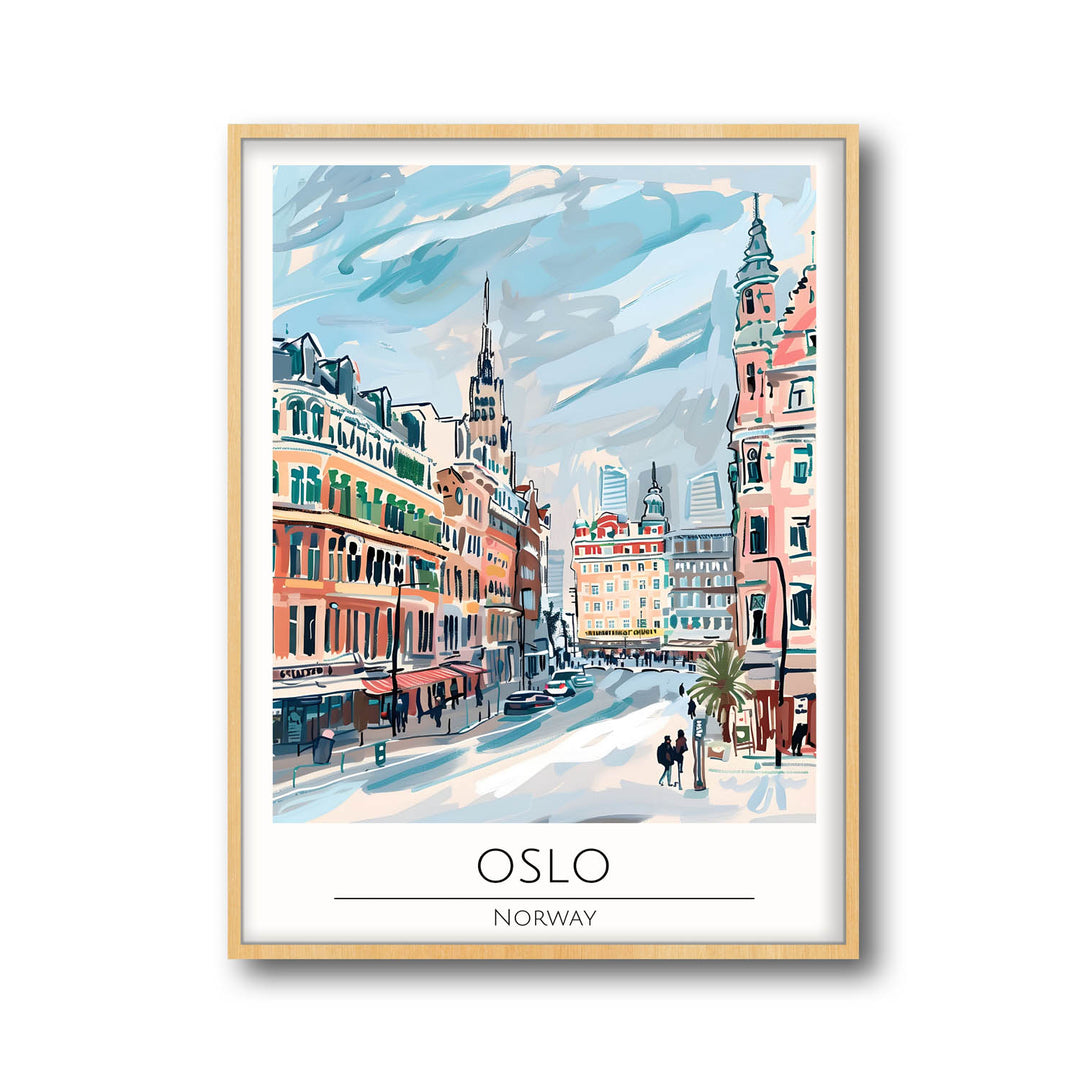 Oslo - Cities Paintings