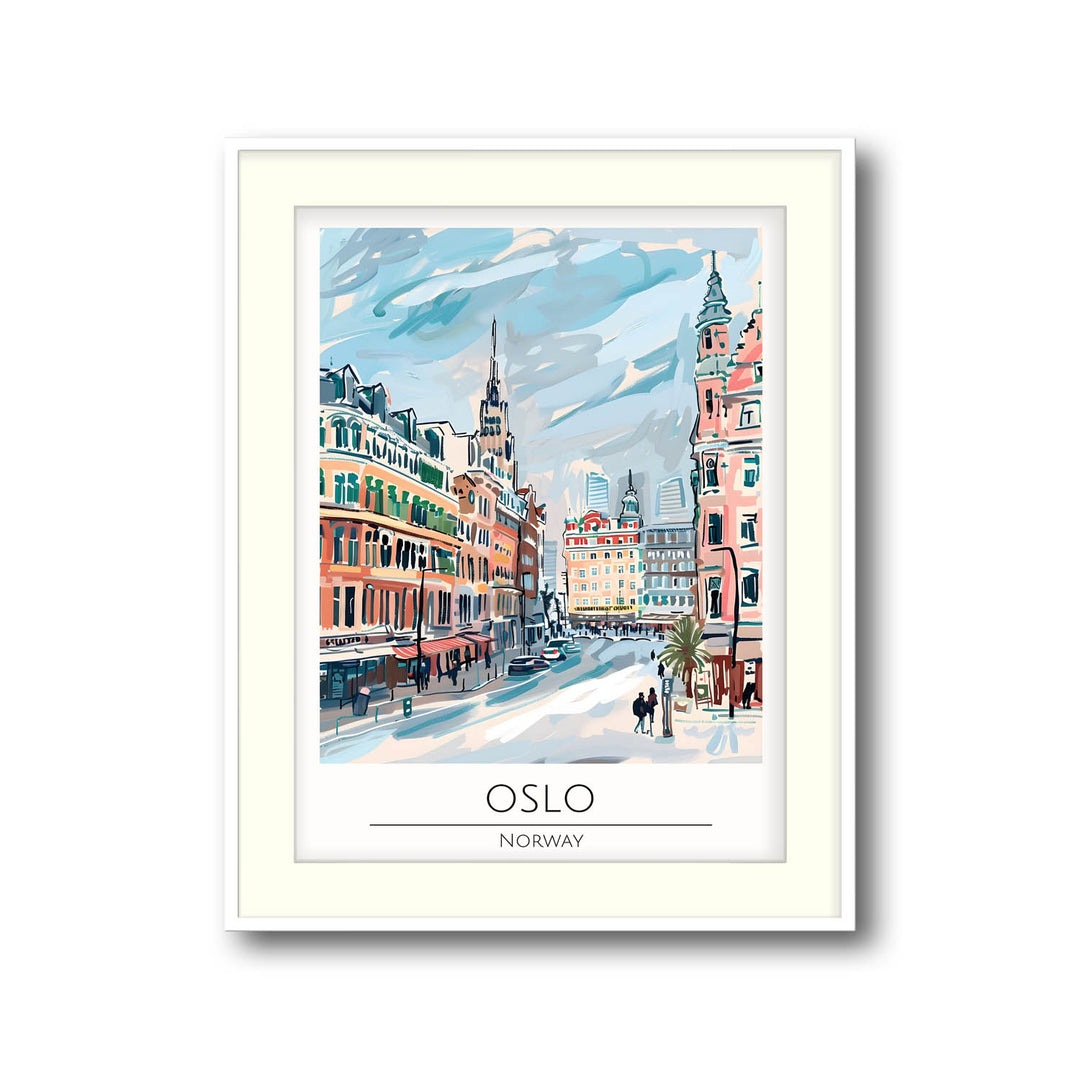 Oslo - Cities Paintings