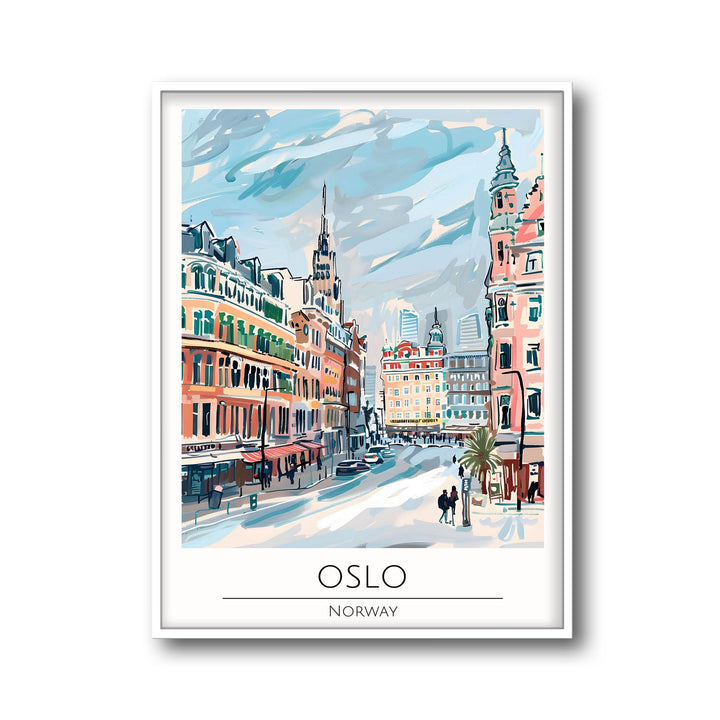 Oslo - Cities Paintings