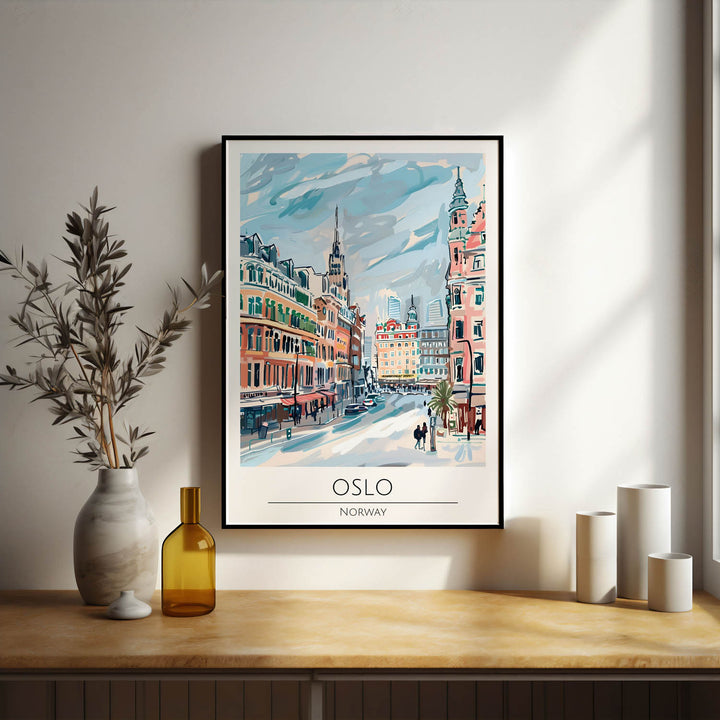 Oslo - Cities Paintings