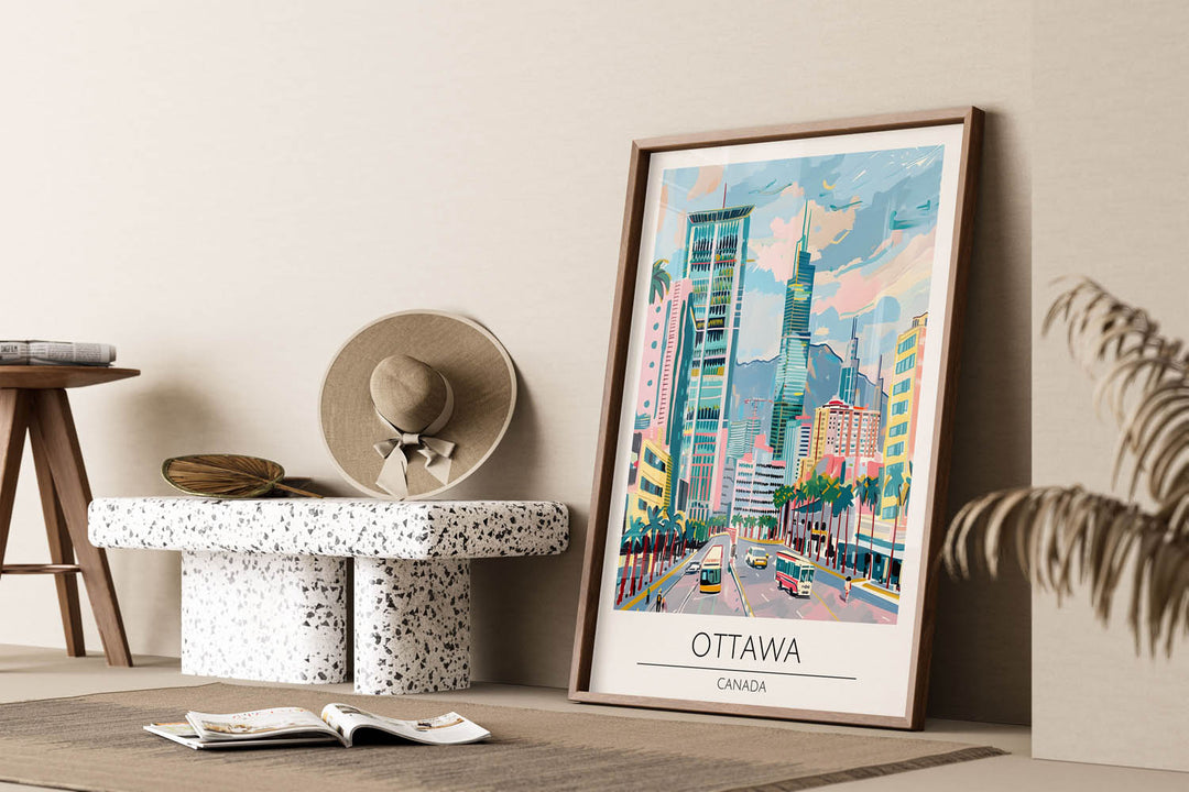 Ottawa | New York - Cities Paintings