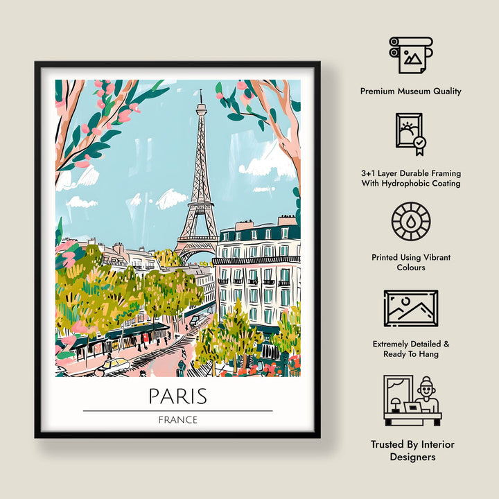 Eiffel Tower | Paris - Cities Paintings