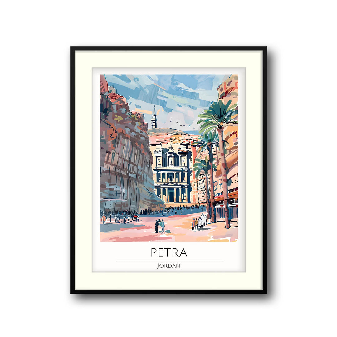 Petra | Jordan - Cities Paintings