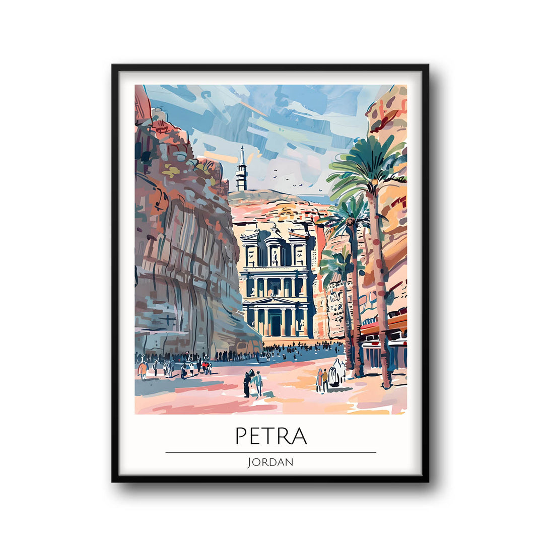 Petra | Jordan - Cities Paintings