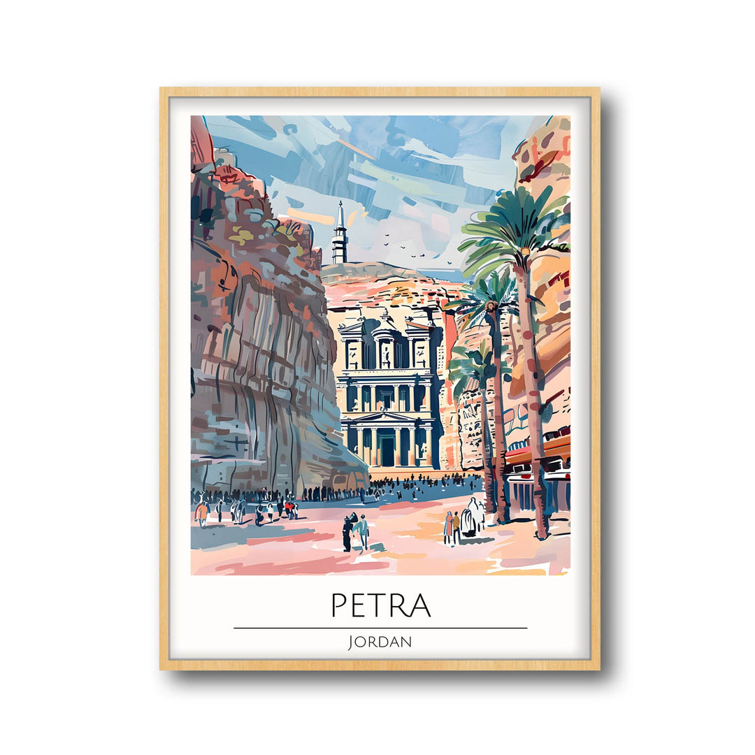 Petra | Jordan - Cities Paintings